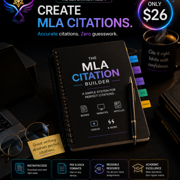 Create MLA Citations